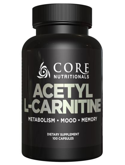 (image for) Acetyl-L-Carnitine 500 mg 100 ct